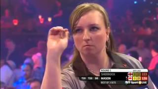 Darts World Championship 2015 Round 1 Sherrock vs Mason [upl. by Florina335]