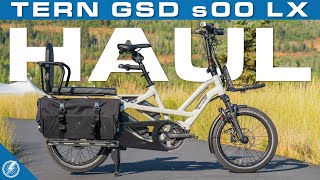 Tern GSD S00 LX Review  Electric Cargo Bike 2021 [upl. by Yelroc956]