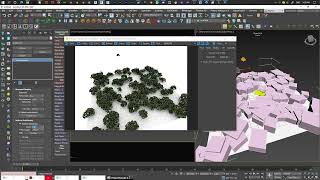 How to scatter plants trees with Corona Scatter 3ds Max Archviz Quick Tips Series [upl. by Pavyer771]