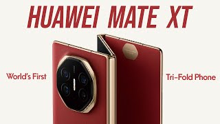 Huawei Mate XT  Worlds First TRIFOLDING Phone [upl. by Pettiford]