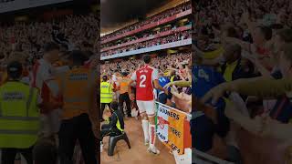 Martinelli scores against Manchester City and Emirates Stadium erupts [upl. by Filia]