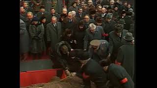 State Anthem of the Soviet Union  Funeral of Leonid Brezhnev November 15 1982 [upl. by Lleoj90]