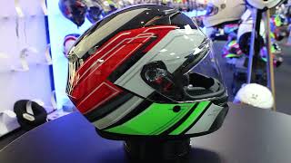 AGV K3 Wing Motorcycle Helmet BlackItaly [upl. by Brenk]