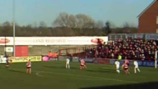 Altrincham FC vs Wrexham FC 30012010 [upl. by Vicky242]