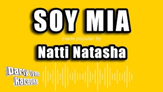 No me acuerdo  Thalía ft Natti Natasha  KARAOKE [upl. by Olegna]