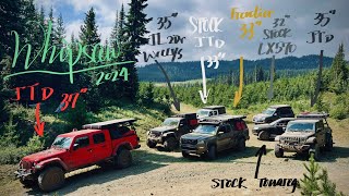 原装LX570越野 wJEEPs 🇨🇦Whipsaw Trail BC  off road recovery [upl. by Alahs549]