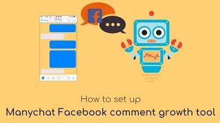 Reply with automated chat message to Facebook comments ManyChat FB Comment growth tool [upl. by Lenor]