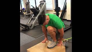 Ankle Dorsiflexion Mobilization with Band [upl. by Broderic]