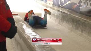 FIBT  Mens Skeleton World Cup 20132014  Igls Highlights [upl. by Basilio]