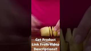 Potato Spiral Cutter  Cucumber Slicer  Kitchen Accessories  Spiralizer Potato Cutter Shorts [upl. by Nagy499]