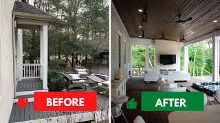 UNBELIEVABLE Backyard MAKEOVER Boring Backyard Turned Into Decked Out Paradise [upl. by Cibis]