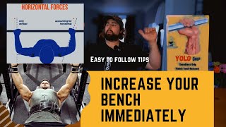 5 STEPS TO INCREASE YOUR BENCH PRESS IMMEDIATELY [upl. by Ani]