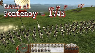 Empire Total War Battle of Fontenoy 1745 [upl. by Craven]