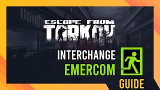 Emercom Exfil Location  Tarkov Interchange Guide [upl. by Rolanda887]