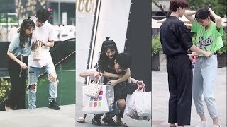 Caring boyfriend 🤗  Korean love 😘  new video 2019 [upl. by Htidra]