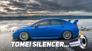 2015 Subaru WRX with Tomei UEL Header sound test  2 different exhaust test  Cinematic video [upl. by Aimit]