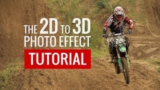 The 2D to 3D Photo Effect  TUTORIAL [upl. by Neirol]