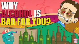 Why Alcohol Is Bad For You  Side Effects Of Alcohol  The Dr Binocs Show  Peekaboo Kidz [upl. by Ahtamat]