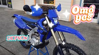 2023 Yamaha WR450F Street Legal Light Kit Product description [upl. by Feune283]