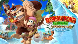 Donkey Kong Country Tropical Freeze  Full Game 100 Walkthrough No Damage [upl. by Bocyaj645]