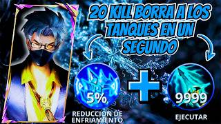 20 KILL HANZO FULL DAÑO BORRA A LOS TANQUES EN UN SEGUNDO  BUILD TOP 1 GLOBAL  MLBB nomemate [upl. by Tartaglia603]