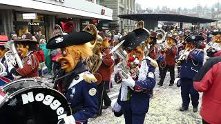 Noggeler Guuggenmusig  SchmuDo Luzern Fritschi Umzug 2018 [upl. by Ajnek]