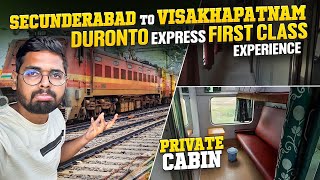 Duronto Express First Class 😍 Experience  Secunderabad To Visakhapatnam  22204 Vizag Durunto [upl. by Zoeller794]