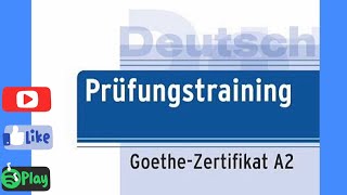 Prüfungstraining A2 HörenModelltest 1 [upl. by Martelle823]