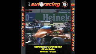 BATIDA ENTRE VERSTAPPEN E HAMILTON GP DA ITÁLIA F1 2021 MONZA shorts f1clash [upl. by Foss999]