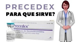 PRECEDEX que es y para que sirve precedex como usar precedex 100 mcg [upl. by Nahama]