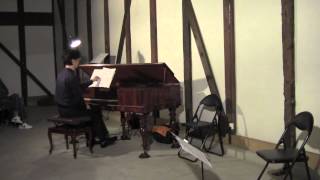 Mendelssohn Lied ohne Worte Square Piano Tafelklavier メンデルスゾーン 無言歌 フォルテピアノ [upl. by Yldarb]