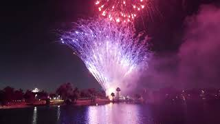 4th of July 2023 Fireworks  Almaden Lake Park  San Jose California [upl. by Lucius]