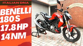 Benelli 180s Motorcycle Review With Sound Test [upl. by Anilejna43]