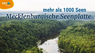 1000 Seen und mehr  Mecklenburgische Seenplatte  MecklenburgVorpommern [upl. by Enitnemelc605]