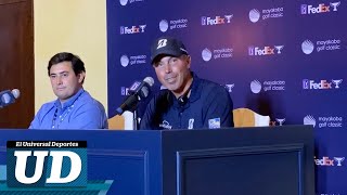 🎙 Conferencia de prensa Matt Kuchar regresa a México para jugar en el Mayakoba Golf Classic 🔥 [upl. by Colis]