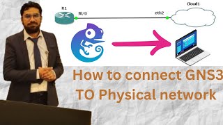 How To Connect GNS3 To A Physical Network 2024 [upl. by Nitneuq]