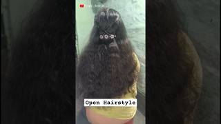 Try This Open HairstyleHairstyle With Clutcher ShortsViralHairtutorialFizas lifestyle♥️ [upl. by Bremen675]