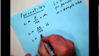 mathstatsB 011 Percentiles [upl. by Keifer226]