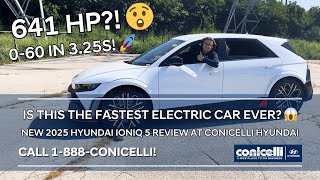 641 HP EV That’ll Blow Your Mind 😱  2025 Hyundai IONIQ 5 N First Review at Conicelli Hyundai [upl. by Choo]