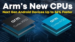 New Arm CPU Designs  CortexX925 and CortexA725 [upl. by Seuqram363]