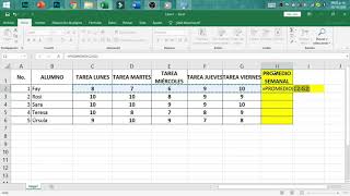 SACAR PROMEDIO EN EXCEL PARA PRINCIPIANTES  MUY RÁPIDO [upl. by Saffren827]