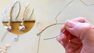 How to Make the Romantic at Heart Earrings [upl. by Fitzhugh469]