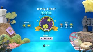 Sackboy A Big Adventure Having A Blast No Hit Orbs Prizes Gold Score [upl. by Emmaline]