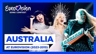 Australia at the Eurovision Song Contest 🇦🇺 2023  2015  UnitedByMusic [upl. by Aleihs]