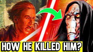 How Did Palpatine Kill His Master Darth Plagueis shorts [upl. by Dorise]