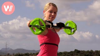 Power Pump  Das Langhantel Workout für zuhause mit Janina Schmoll  HD1080p [upl. by Shaner]