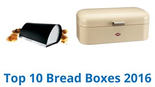 10 Best Bread Boxes 2016 [upl. by Eimmit187]