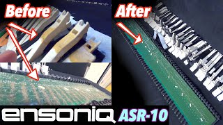 Broken Ensoniq ASR10 Keybed Removal and Cleaning [upl. by Rehpotsirc]