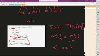 Episode 4  Powering numbers with divide amp conquer algorithm analysis using master theorem [upl. by Efron]