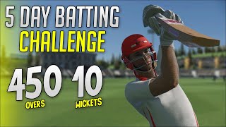 FAN FAVOURITES ASSEMBLE  5 Day Batting Challenge 1  Cricket 22 [upl. by Ymiaj288]